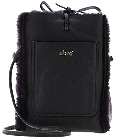 Abro Leather Dalia Phone Bag Raquel Dark Brown