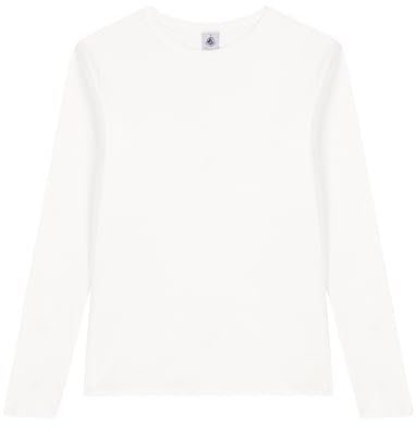 Petit Bateau Women's A0akg T-Shirt, Foam, XXS