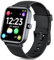 WMK Montre connectée Homme smartwatch avec appels Bluetooth fréquence Cardiaque Podometre Alexa Suivi sommeil-IP68 Montre Intelligente Homme Sport Digitale pour Android iOS(Noir)