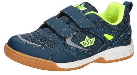 Lico Siro V Hallenturnschuhe, Petrol/Lemon, 38 EU