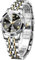 OLEVS Montre Femme Diamant Montre avec Petit Visage Or Argent Bracelet en Acier Inoxydable Étanche Date Montre, Doré/Noir