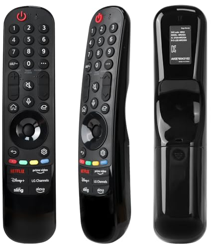 MR23GA Magic Remote for LG Magic TV Remote Control Replacement, Compatible for LG Smart 4K UHD OLED QNED NanoCell TV 2023, with Voice Search & Shortcut Keys