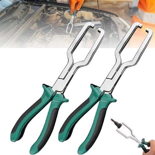 Electrical Disconnect Pliers, Automotive Electrical Connector Disconnect Pliers Automotive Electrical Tools, Radiator Hose Clamp Pliers Electrical Connector Pliers for Auto Maintenance (2 PCS)