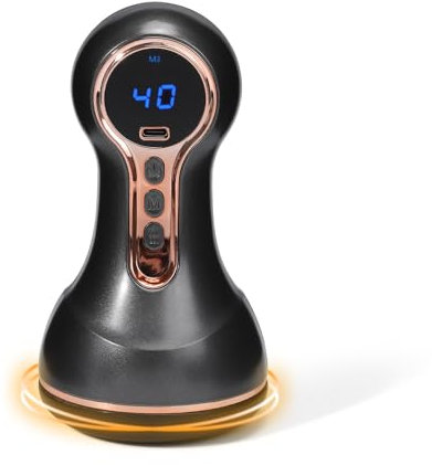 Vitaflow Lymphatic 2.0, Venopulse Neuropathie Fußmassagegerät, Vibrastone Geschenk Vatertag, Bein Massagegerät mit Wärmefunktion und Vibration, Fussmassagegerät