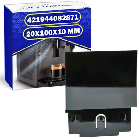 MONTERAL Tapa de Bandeja de Posos de Café 120x100x10 mm para Cafetera Superautomática con Código Original 421944082871 para Philips para Saeco - Garantía de 10 Años