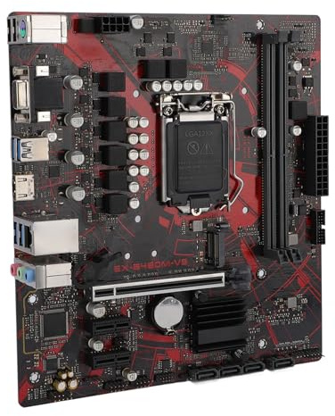 EX B460M V5 Motherboard, 2 Kanal DDR4 DIMM, PCIE X16, Four Serial ATA 3.0 Port, HDMI/VGA, USB 3.2 2,0, für den 10. Gen Core 14nm CPU -Prozessoren