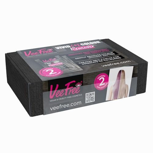 Veefree Kit per la rimozione del colore dei capelli (confezione da 2)