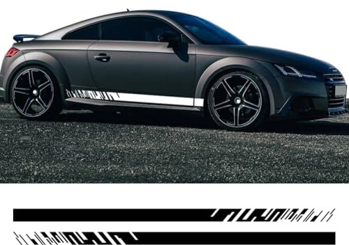 Autotürstreifen-Aufkleber, Seitenschweller, Vinyl-Aufkleber, Autozubehör, für Audi TT 8N 8J MK1 MK2 Coupé MK3 8S Roadster TFSI