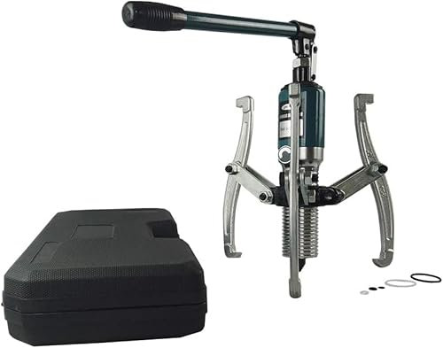 ZQYPENOZ 15T Hydraulic Gear Puller Adjustable 3 Jaw 12 Reach, 12 Spread Wheel Bearing Flange Puller (15T Overall)