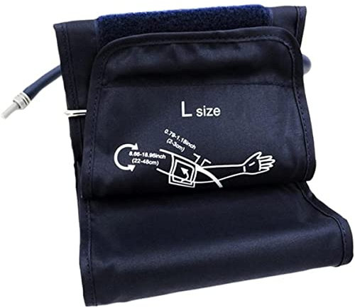 22-48 cm Ajustable Extra Brazo Gran Gran Monitor de presión arterial Reemplazo de manguitos para adultos y niños