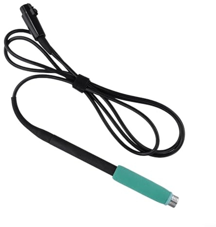 Lötstation-Griff, 5-polig oder für JBC 6-polig, kompatibel mit C245 C115 Spitzen, 304 Edelstahl, ergonomisches Design für Sugon Lötstation Schweißaufgaben (C245-JBC6PIN)