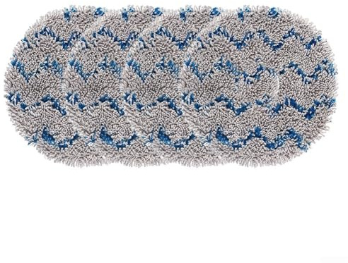 Replacement Mop Cloths for Ecovacs N30 and Series, Microfiber Cleaning Pads, Washable Floor Wipes for Robot Vacuum, Pet Hair Removal Refills, Child Safe Hygienic Floor Care(4 PACK)