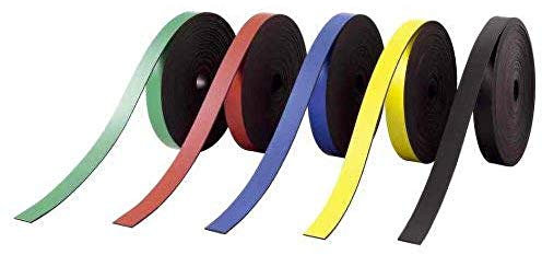 NOBO 1901105 - Banda magnética de marcaje planning color rojo