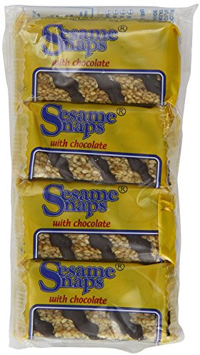 Sesame Snaps in Chocolate 4x30g (Pack of 10)