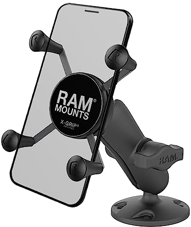 RAM-MOUNT Rap-b-138-un7 Mount for Mobile Phone/Smartphone, Bike/Car, Black, Passive, Composite