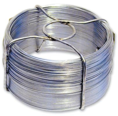 Chapuis - Fil Métallique FILPACK en Acier Galvanisé - Diamètre 1,3 mm - Longueur 40 m - Grande Durabilité - Correspond aux Normes de Qualité et Sécurité