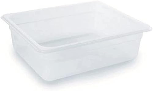 LACOR 66315H Polypropylene GN-Behälter 1/3 176 x 325 x 150 mm | Langlebiges Profi-Utensil; entwickelt für optimale Leistung und schnelle, unkomplizierte Reinigung in der Spülmaschine
