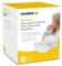 Medela 0080323 - Pack of 60 Disposable Absorbent Discs for Milk Loss - White/Yellow