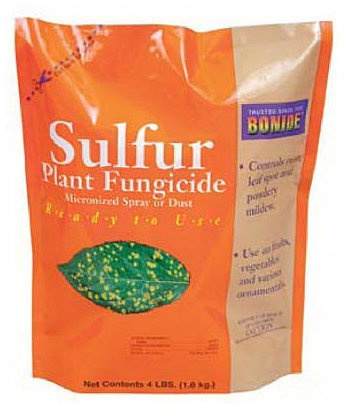 SULFUR PLANT FUNGICIDE MICRONIZED SPRAY OR DUST