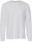 Blend BHBHNICOLAI Tee l.s. Tee l.s. Herren Longsleeve Langarmshirt Shirt aus 100% Baumwolle, Größe:M, Farbe:White (70002)