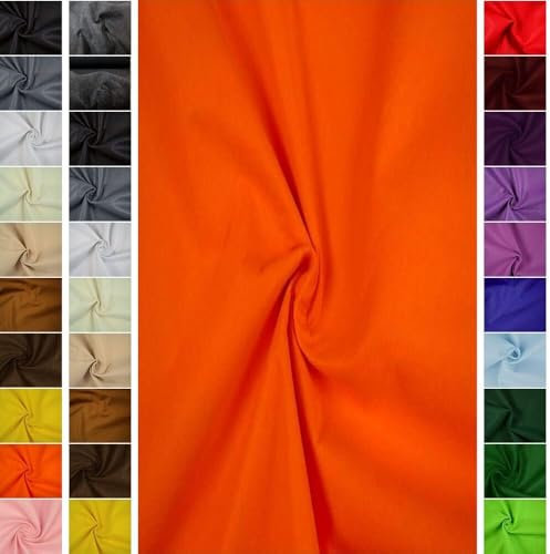 STOFFBOOK 2MM DICKE UNIVERSELLE FILZSTOFFE -DOPPELBREITE 180CM STOFF, B508 (Neonorange)