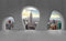 Forwall Fototapete Vlies Wanddeko New York Fensterblick VEM (104cm. x 70,5cm.) AMF2813VEM Perspective