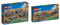 Steinchenwelt Lego City 2er Set: 60205 Schienen + 60238 Weichen für die ferngesteuerte Eisenbahn Grau