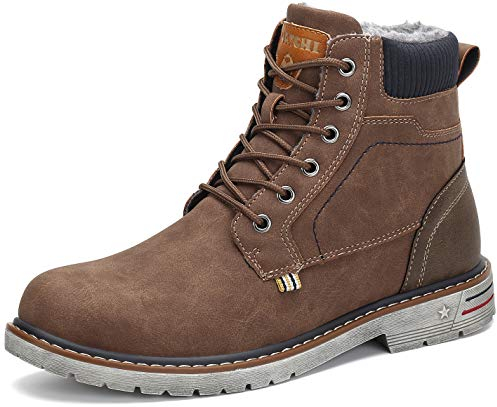 Mishansha Stivali da Neve Uomo Scarponi Donna Scarponcini Invernali Caloroso Unisex Impermeabile Trekking Scarpe Inverno Adulto Outdoor Antiscivolo