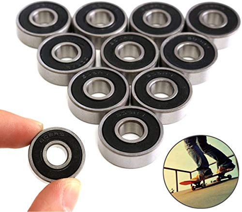 Maso Rillenkugellager für Skateboard, Waveboard, handgefertigt, 10 Stück