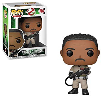 Funko Pop! Movies: Ghostbusters-Winston Zeddemore - Vinyl-Sammelfigur - Geschenkidee - Offizielle Handelswaren - Spielzeug Für Kinder und Erwachsene - Movies Fans - Modellfigur Für Sammler