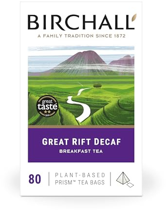 Birchall Great Rift Decaf 80 Plant-Based Prism Tea Bags