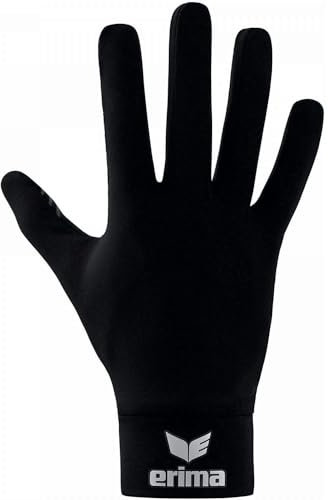 Erima Functional Feldspielerhandschuh schwarz, 5 (16 cm) Ohne Geschlecht