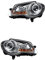 Halogen Scheinwerfer Set links & rechts Hauptscheinwerfer Frontscheinwerfer H7/H7 mit Elektromotor für Model Touran 1T1 1T2