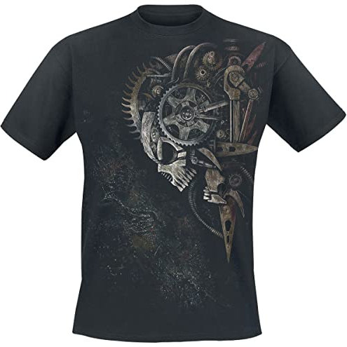 Spiral - Diesel Punk - T-Shirt Black - 4XL