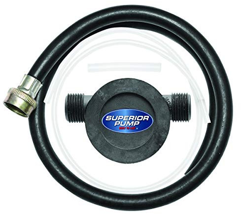 Superior Pump 90070 Drill Pump Kit with Hose, Black