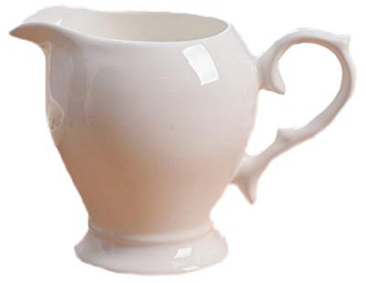 Cruche à lait Porcelaine Gravy Sauce Saucière Saucière soucoupe stand traditionnel porcelaine Gravy Pot à lait Saucière (Color : B)