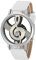 analoges Paar passt runde hohle Vorwahlknopf PU-Bügel-Armbanduhr der musikalischen Anmerkung auf[02], Frauen-Quarzuhr ArmbanduhrenDamen