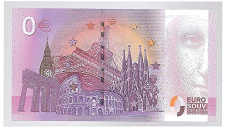 Lindner Zubehör für Euro Souvenir 0-Euro-Souvenirscheine - Zur Auswahl (893LP: 50 Stück Schutzhüllen)