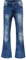 Herren Schlaghose Mit Ausgestelltem Bein Vintage Punk Geradem Bein Denim Jeans Schlaghose Mit Tasche Relaxed Stretch Bell Bottom Fit hip hop Felsen Hose Retro