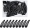 30 Pezzi Clip Capelli Bambina, Fermagli per Capelli Ragazza, Mollette per Capelli Bambina, 5 cm Fermagli Capelli in Metallo per Ragazza Donne Figli (Nero)