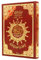 Tajweed Coran (mots et index), taille : 10 × 14 cm – Couverture rigide artistique – Rouge