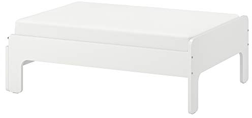 IKEA SLÄKT Ausziehbett 80x200 cm weiß