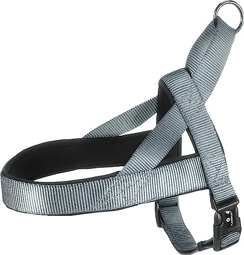 Flamingo Norweger-Geschirr Abbi GRAU XXL 75-100CM 32MM