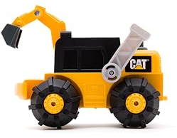 CatToys Official Unstoppable Movers Excavator Toy | Cat Excavator with Big Wheels and Functional Lights | Construction Vehicle for Kids from 3 Years