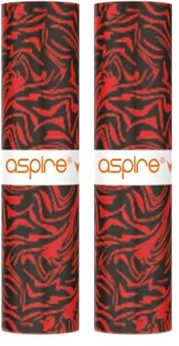 Aspire Vilter Filtri Sigaretta Elettronica (10 PEZZI) Drip Tip Usa e Getta per Pod Mod Vilter Aspire (LAVA RED) (Confezione da 2)