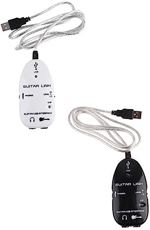 JOINPAYA Cable de Audio USB para Guitarra Adaptador de Profesional Cable de para Instrumento Compatible Pc y Grabación 1