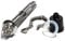 KEUQIXMR Thermoplongeurs à trois pinces de 2 pouces (63mm), for chauffe-eau/chaudière, 220V/380V, Full 304SS, brassage Ten 3/4, 5/6/9/12kw(Heater Clamps,220V_6KW)