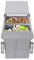 Kitchen Waste Bin 40L Double Pull-out Recycling Garbage Trash Can Under The Counter 2 x 20L Capacity Multi Compartment Sliding Double Kitchen Recycle Waste Bin for Homes Restaurants Cafes Offices