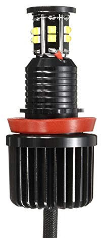 Angel Eyes,Angel Eyes Roller 2x 120W H8 Angel Eye Halo Ring Licht Auto Beleuchtung 6000K Passend für BMW E82 E87 E88 E90 E91 E92 E93 E60 E61 E63 E64 E84 X1 E70 X5 E89