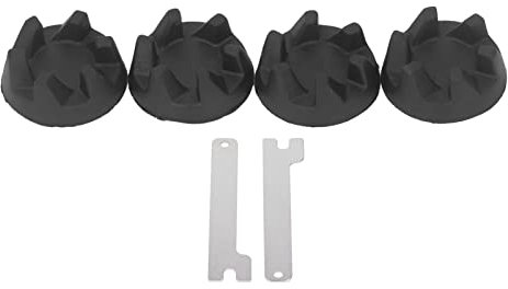 Blender Coupler Replacement Kit 4Pcs with 2Pcs Spanner Accessory for Kitchen Aid KSB5WH KSB5 KSB3 Driver Smooth Rotation Fitting Easy to Install Rubber Iron Material